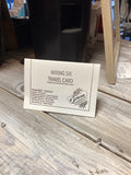 Beam Mixing Six Travel Card.
