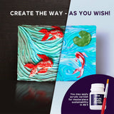 3D Sensory Art Canvas - "Koi Fish"