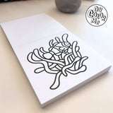Mini Coloring Book Sea Secrets, 4"x4", Stocking Stuffers