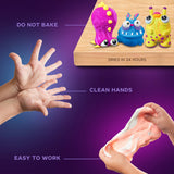 OKTO Air Clay Set for Creativity – 24 Colors