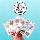 Mini Coloring Book - Canadiana Christmas, Stocking Stuffer