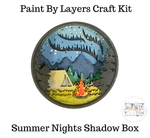 Summer Nights Shadow Box Kit
