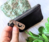 Moon Phase Wallet Coin Purse Bag Clutch Witchy Vegan Leather