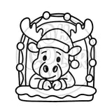 Mini Coloring Book - Canadiana Christmas, Stocking Stuffer