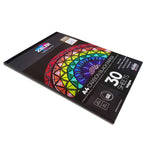 A4 Carbon Black Cartridge Paper 140gsm | 30 Sheets by Zieler