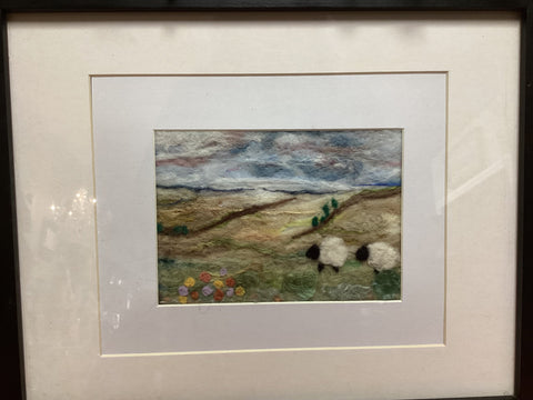 Painting with Wool-Needle Felting a Portrait-May 4th@11am-2pm