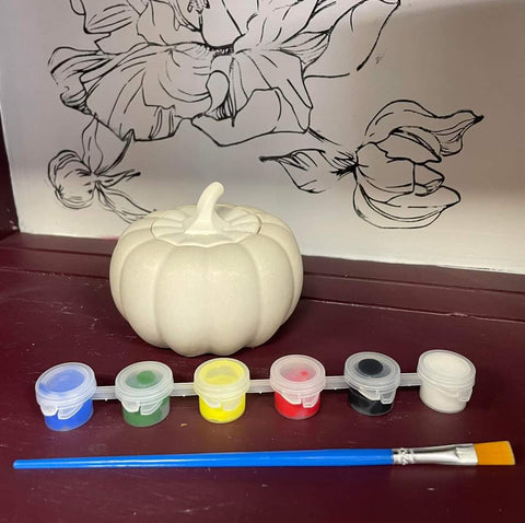 Pumpkin Jar Paint Kit