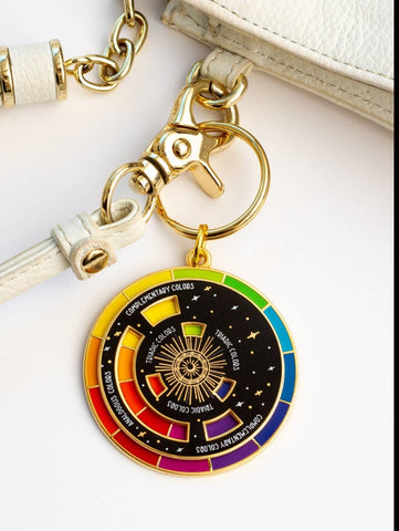 Interactive Colour Wheel Keychain