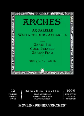 Arches® Cold-Pressed Watercolor Pad