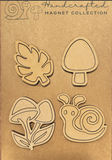 Handcrafted Magnet Sets-Snail Set