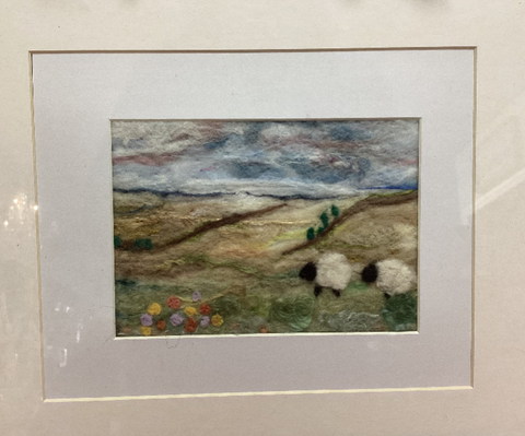 Painting With Wool (Needle Felting)-Oct 19th@11am-1pm