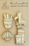 Handcrafted Magnet Sets-Seagull