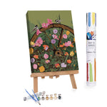 Vintage Garden, by Don Engler - DIY Paint By Numbers Kit: 20x16in