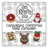 Mini Coloring Book - Canadiana Christmas, Stocking Stuffer