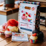 Strawberry Cupcakes Needle Felting Craft Kit