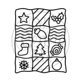Mini Coloring Book - Canadiana Christmas, Stocking Stuffer