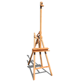 58"A-Frame Beechwood Easel - Extra Angle Adjustable