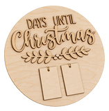 Countdown to Christmas 12" Sign
