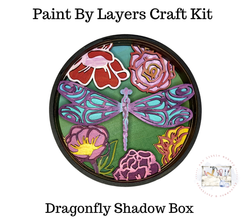Dragonfly Shadow Box Kit