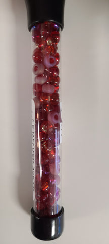 6/0 Ruby Glass Beads