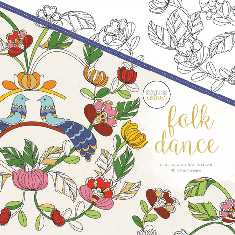 Colouring Book - Folk Dance