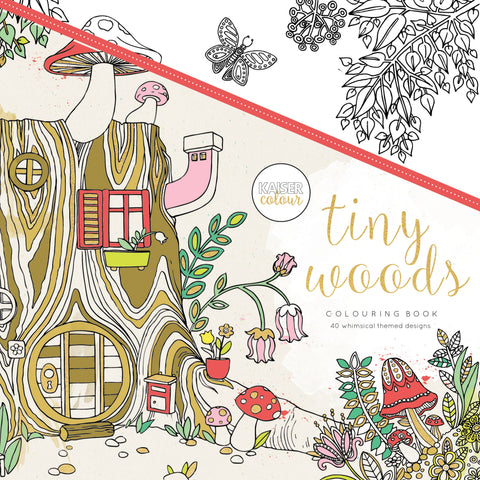 Colouring Book - Tiny Woods
