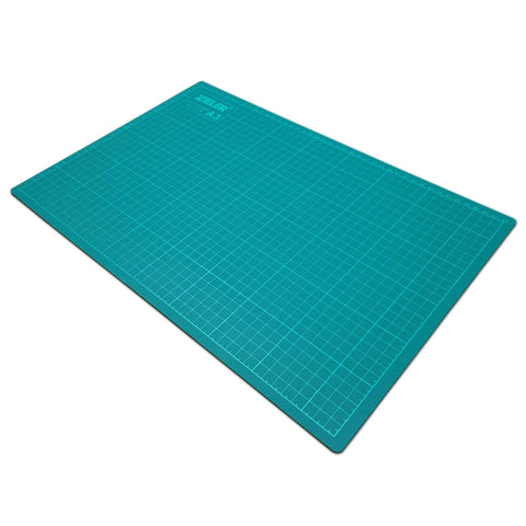 A3 Green Cutting Mat With Grid Lines - Double-Sided