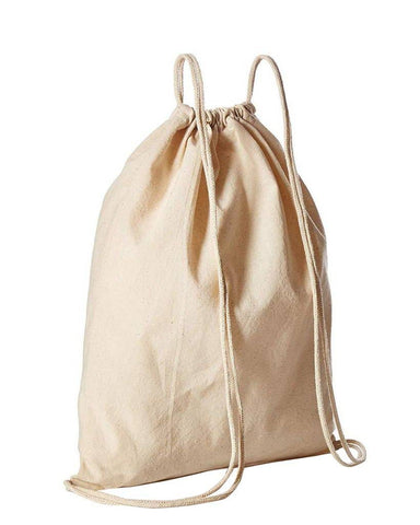 TBF Organic Cotton Canvas Drawstring Bags By Pack - OR18