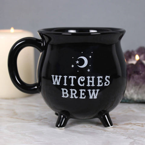 Witches Brew Halloween Cauldron Mug