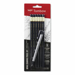 Tombow MONO Drawing Pencils 6/Pkg & Eraser Set