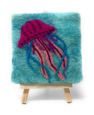 Under the Sea Jellyfish Needle Felting Craft Kit
