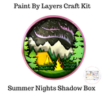 Summer Nights Shadow Box Kit