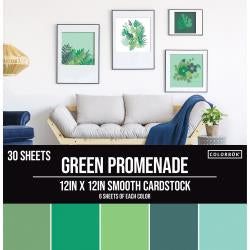 Green Promenade Cardstock (30 sheets)