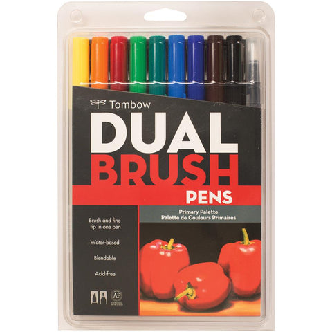 Tombow Dual Brush Pens (PRIMARY PALETTE)
