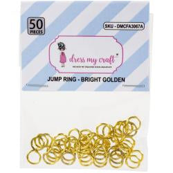 Bright Golden Jump Rings