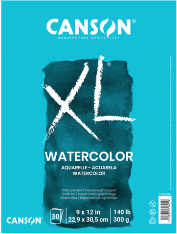 Canson XL 9x12 Watercolour Paper