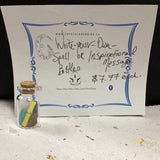 Write Your Own Spell/Inspirational Message Bottle