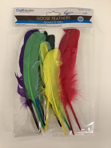 Goose Feathers 12pk