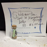 Write Your Own Spell/Inspirational Message Bottle