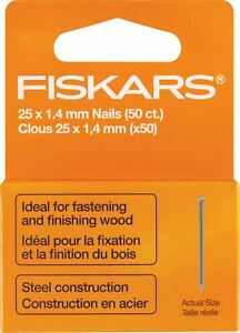 Fiskars Finishing Nails 25x1.4mm 50/Pkg