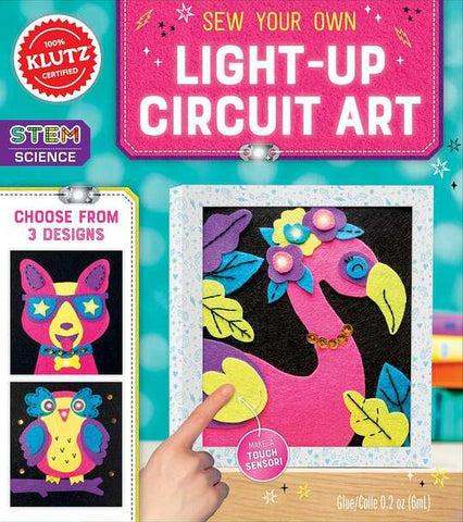 Sew Your Own Light-Up Circuit Art